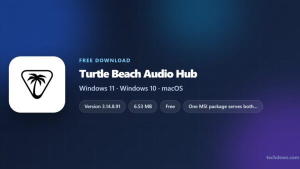 Download Turtle Beach Audio Hub for Windows 11/10 & Mac (Free)