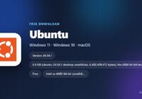 Ubuntu spec card with version, price and supported processors