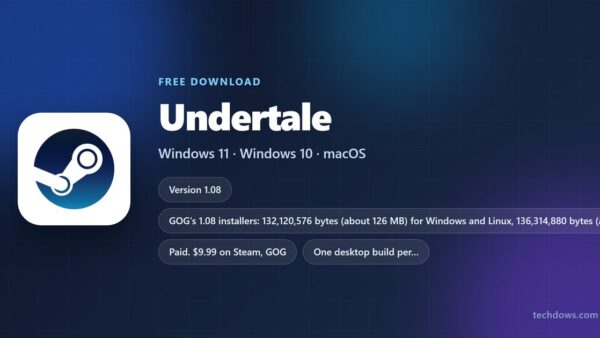Download Undertale for PC, Windows 11/10 & Mac (Latest Version)
