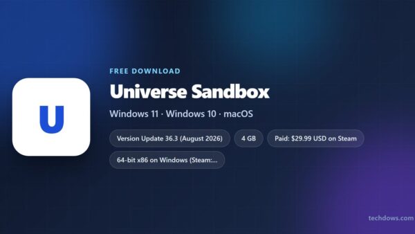 Download Universe Sandbox for PC, Windows 11/10 & Mac