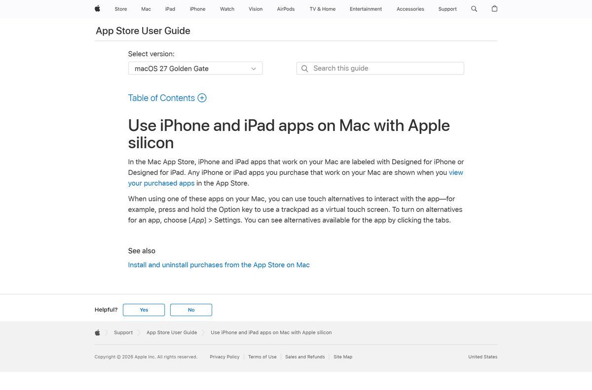 Apple guide to running iPad apps like Wyze on Apple silicon Macs