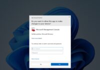 User Account Control prompt asking for an administrator username and password