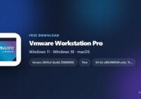 VMware Workstation Pro card with version and supported systems