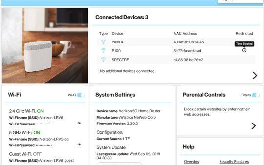How to log in to Verizon router