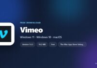 Vimeo version, download size, supported systems and plans at a glance
