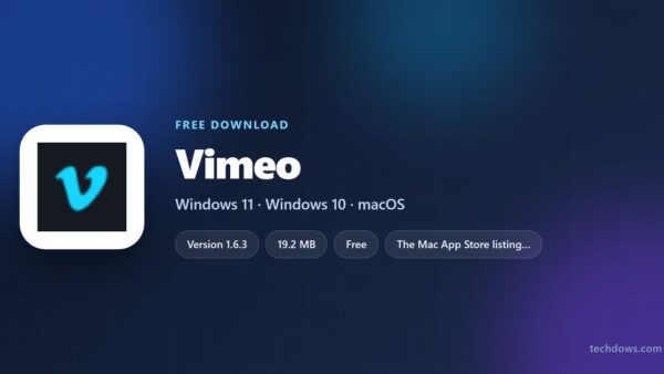 Download Vimeo for PC, Windows 11/10 & Mac (Free Plan)