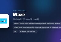 Waze app size, price and supported devices