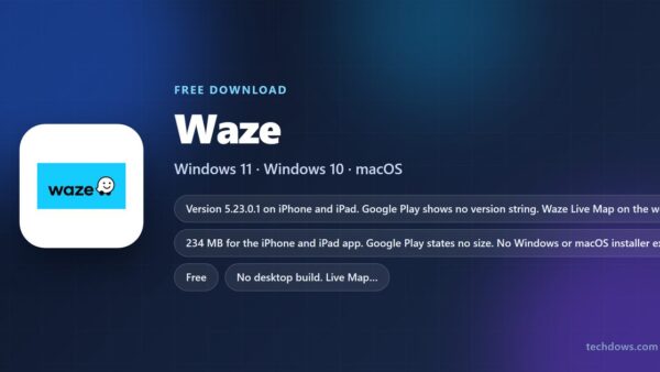 Download Waze App for iPhone, Android, PC & Mac (Free)