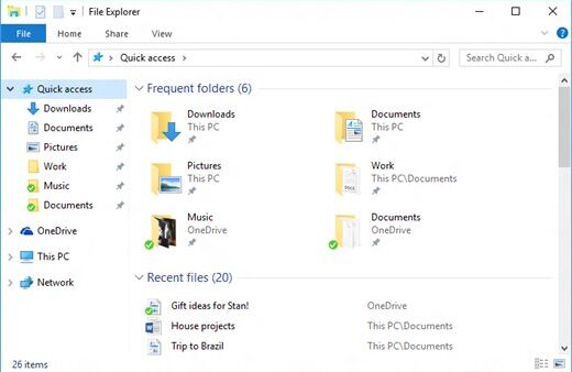 How to enable or disable Quick Access in File Explorer of Windows 11/10