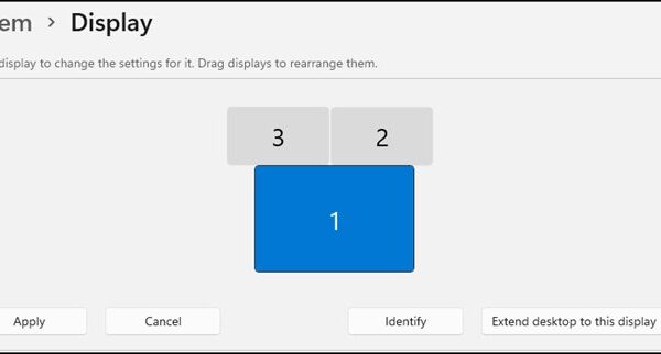 How To Setup Multiple Monitors on Windows 11