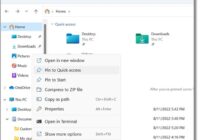 Windows 11 File Explorer left pane with Home, OneDrive and This PC listed