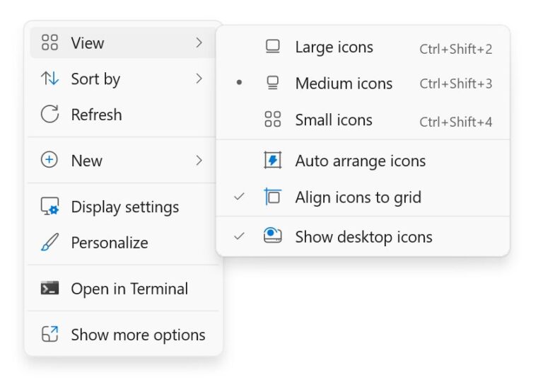 How To Show Desktop Icons On Windows 11 – Full Guide - Techdows