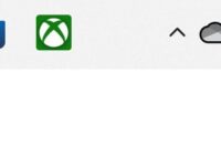 Windows 11 taskbar with the Show desktop corner highlighted