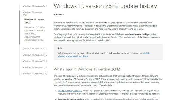 How to check if Windows 11 26H2 is installed on your PC