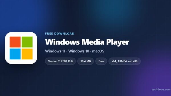 Download Windows Media Player for PC, Windows 11 and 10 (Free)