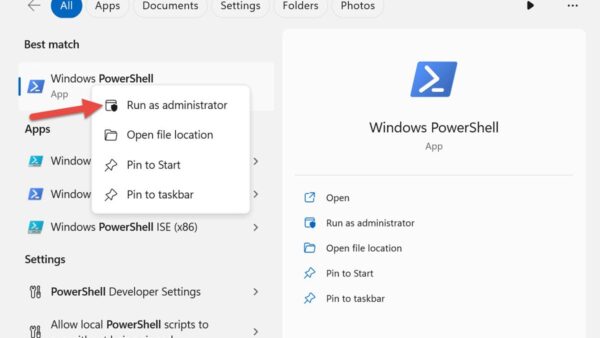 4 Ways to Run PowerShell as Administrator on Windows 11 & 10