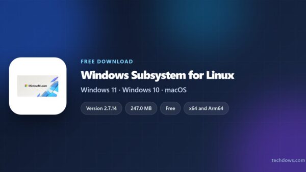 Download Windows Subsystem for Linux for Windows 11/10 (Free)