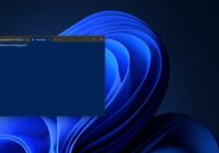 Windows Terminal app window with a PowerShell tab open