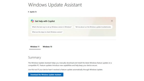 How to upgrade to Windows 11 26H2 with the Installation Assistant