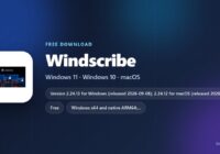 Windscribe 2.24.13 version, free plan, platforms and requirements