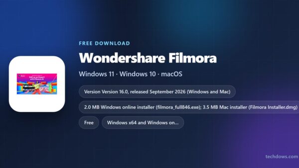 Download Wondershare Filmora for Windows 11/10 & Mac (Free Trial)