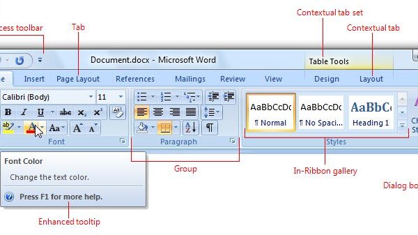 Microsoft Word Ribbon Basics (Word for Beginners)