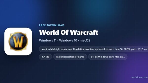 Download World of Warcraft for Windows 11/10 & Mac (Free Trial)