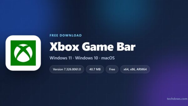 Download Xbox Game Bar for PC, Windows 11 and Windows 10 (Free)