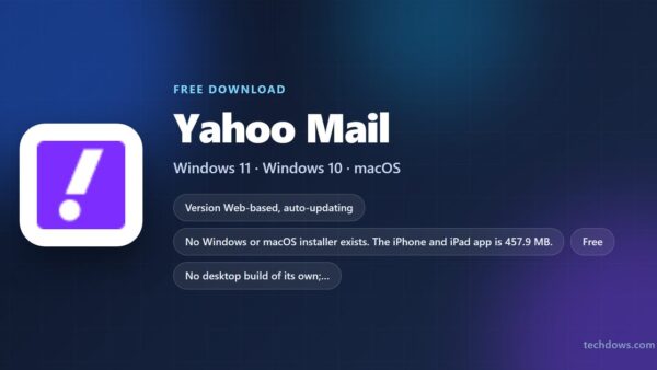 Download Yahoo Mail for PC, Windows 11/10 & Mac (Free + Plus)