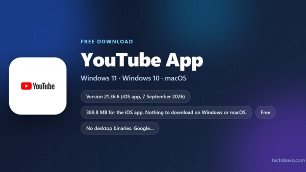 Download YouTube App for PC, Windows 11/10 & Mac (Free)