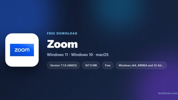 Download Zoom for PC, Windows 11/10 & Mac (Free)