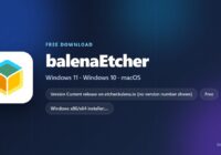 balenaEtcher price, platforms and download formats at a glance
