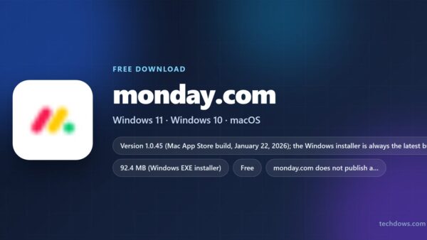 Download monday.com for PC, Windows 11/10 & Mac (Free)