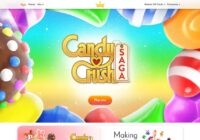 Candy Crush Saga download page on the official site