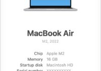 About This Mac window on a MacBook Air showing macOS Golden Gate 27.0