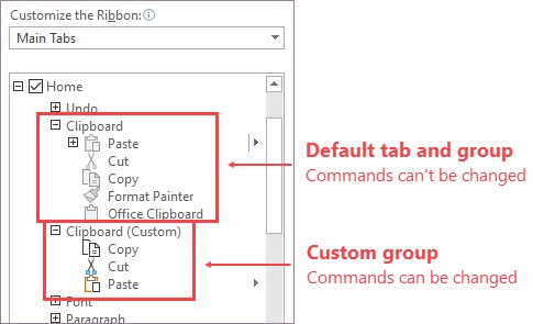 Add the Excel camera tool to a custom ribbon group in Customize the Ribbon