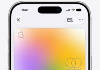 Apple Card shown in the Wallet app on an iPhone