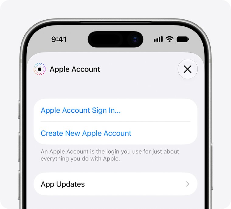 Apple ID Gmail sign-in check from the App Store Apple Account sheet