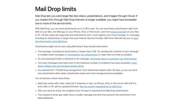 What is Mail Drop and how to use it on iPhone, Mac, PC