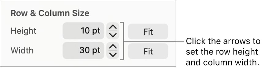 Avery 5392 name badge sheet in Pages: Row & Column Size height and width