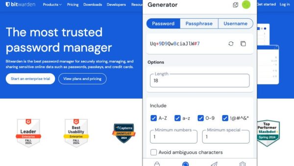 How to use the Bitwarden extension in Chrome