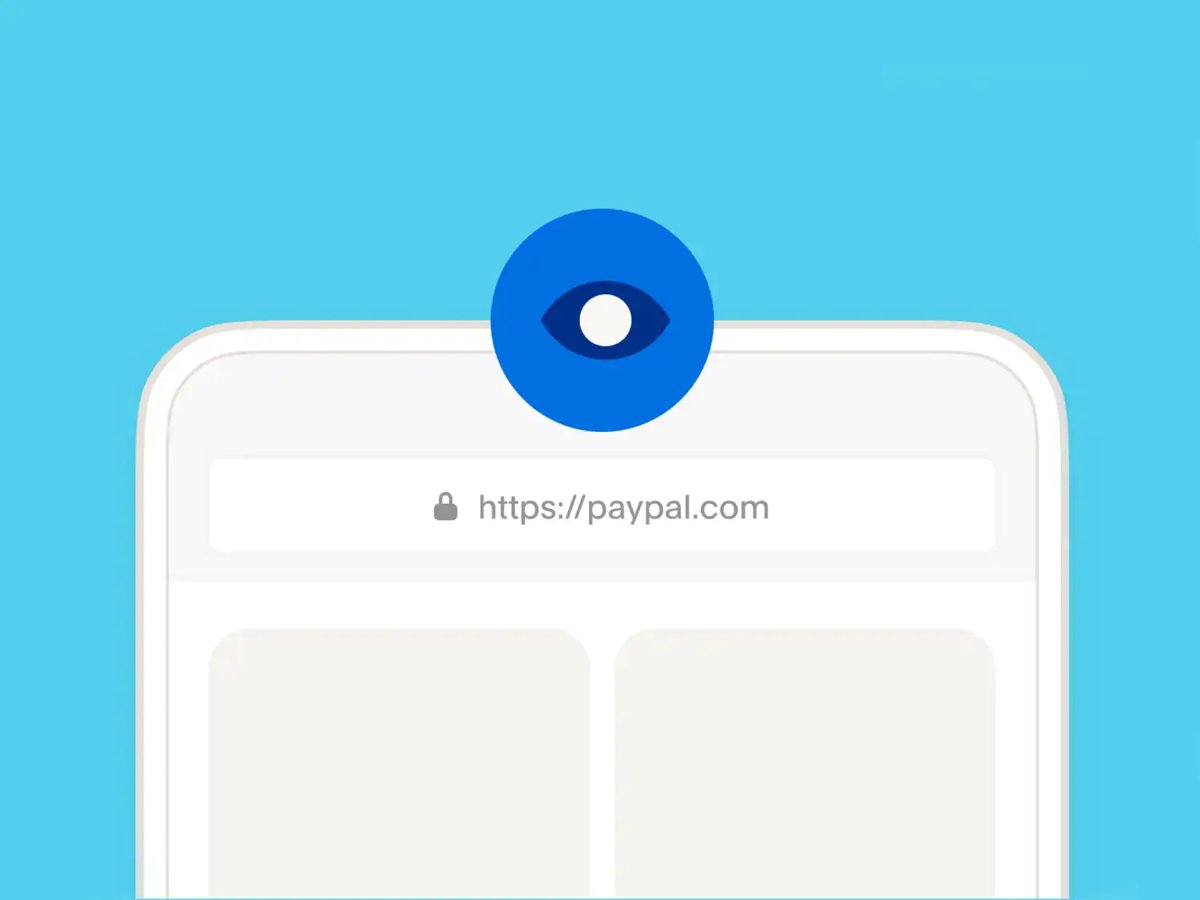 Browser address bar showing the secure https://paypal.com address with a padlock