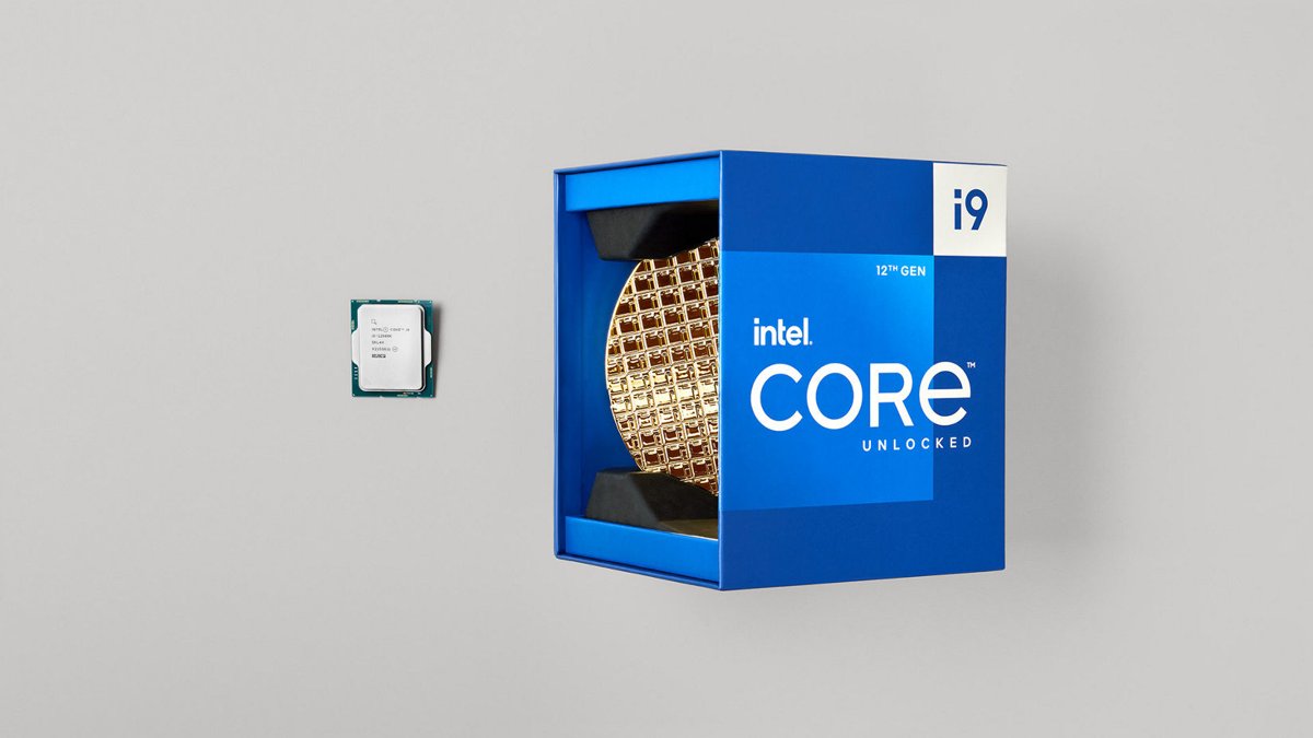 CPU central processing unit: an Intel Core processor beside its retail box