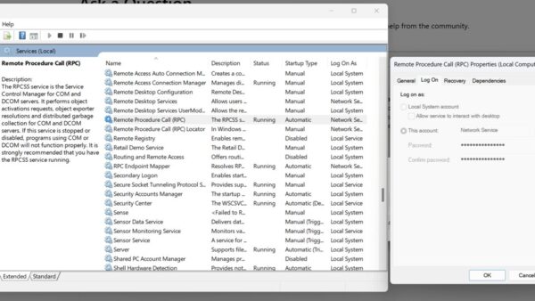 Can I disable Remote Procedure Call service on Windows 11?