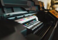 Print Avery mailing labels from Numbers - printer on a desk
