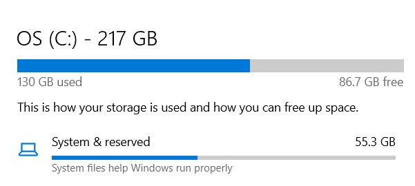 Capability Access Manager taking up storage in Windows 11