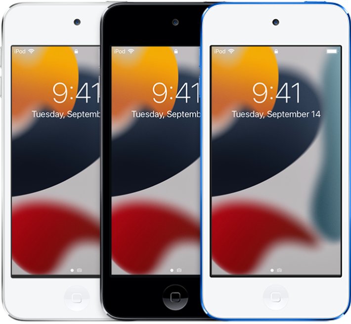 Check iPod touch is online with the Wi-Fi icon in the status bar