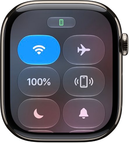 Check if Apple Watch is in sleep mode from Control Center
