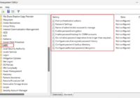 Configure Windows LAPS (Local Administrator Passwords Solution) in AD