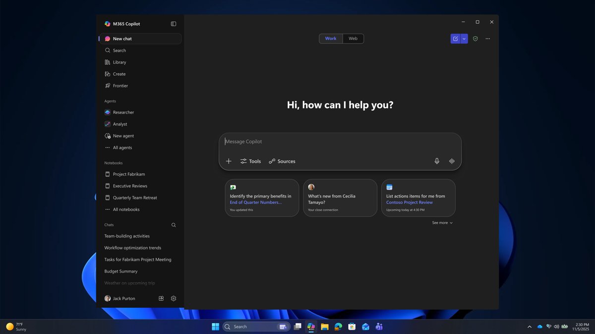 Copilot in Windows 11 and Microsoft 365: setup and settings